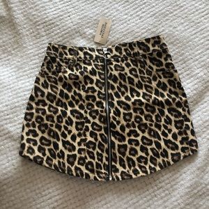 Cheetah skirt